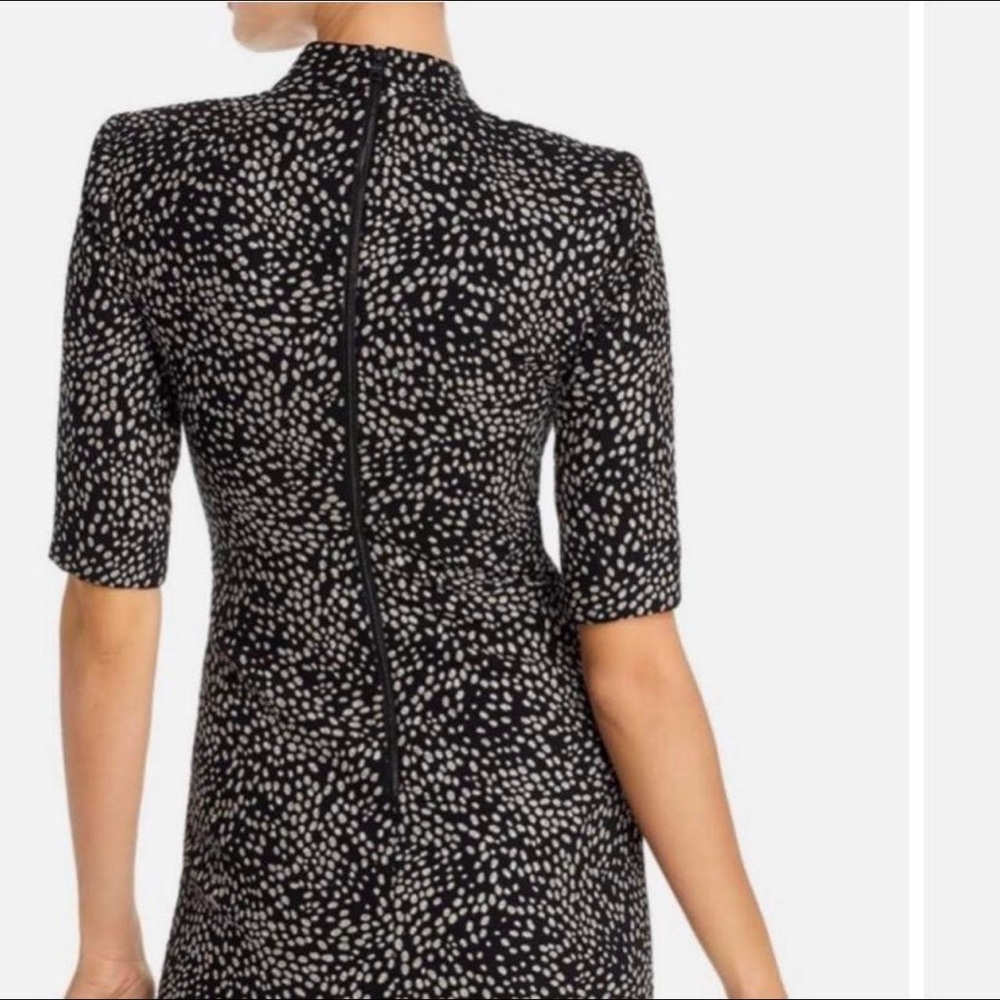 Alice + Olivia Inka Dress Glitter Dot Bodycon Mini NYC Formal Size 8 - Picture 4 of 7